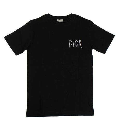 dior written black shirt|christian dior religion t shirt.